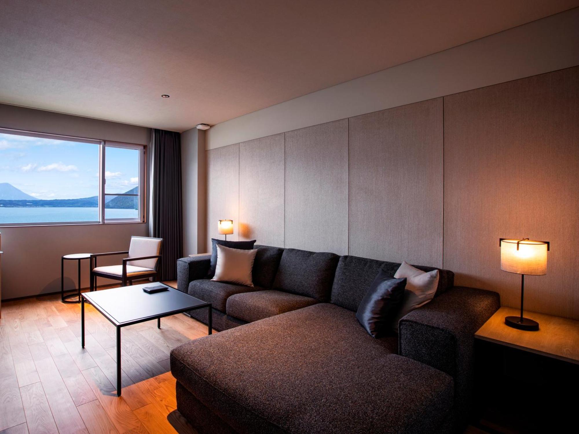 The Lake View Toya Nonokaze Resort Toyako Exterior photo